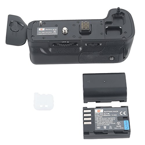 DSTE® Batterie Griff für Panasonic Lumix GH3 DSLR Digital Kamera als DMW-BGGH3 mit (2 packung) DMW-BLF19E von DSTE