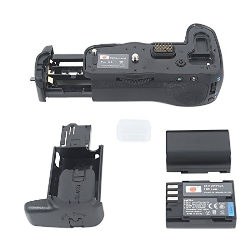 DSTE® Batterie Griff für Pentax K-3 K3 DSLR Digital Kamera als D-BG5 mit (2 packung) D-LI90 von DSTE