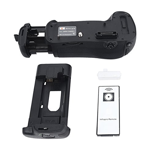 DSTE® Infrarot Fernbedienung Batterie Griff für Nikon D810 D800E D800 DSLR Digital Kamera als MB-D12 von DSTE