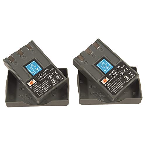 DSTE 2-Pack Ersatz Batterie Akku for Canon NB-1L NB-1LH IXUS 200a 300 300a 320 330 400 430 500 von DSTE