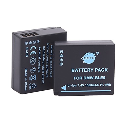 DSTE 2-Pack Ersatz Batterie Akku for Casio NP-40 NP-40DBA NP-40DCA Exilim EX-FC100 EX-FC100WE EX-FC150 EX-FC150BK EX-FC150RD EX-FC160S EX-Z400 Exilim Pro EX-P505 EX-P600 EX-P700 Kamera von DSTE