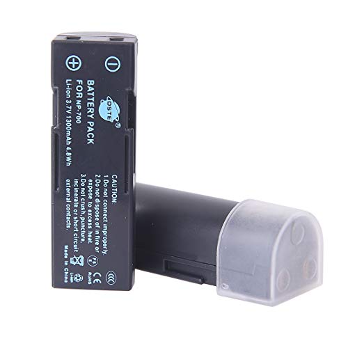 DSTE 2-Pack Ersatz Batterie Akku for Konica Minolta NP-700 DG-X50-K DG-X50-R DG-X50-S DiMAGE X50 X60 Pentax Optio Z10 Samsung L77 Sanyo Xacti VPC-A5 Kamera von DSTE