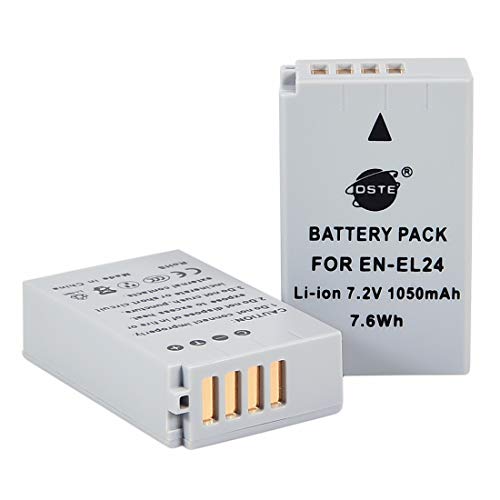 DSTE 2-Pack Ersatz Batterie Akku for NIKON EN-EL24 1 J5 Kamera DSTE 2-Pack Ersatz Batterie Akku for NIKON EN-EL24 1 J5 Kamera von DSTE