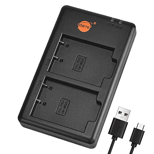 DSTE BC-W126 Batterie USB Dual Quick Ladegerät Compatible für NP-W126,NP-W126S,Fujifilm FinePix HS30EXR,HS33EXR,HS35EX,HS50EXR,X-A1,X-E1,X-E2,X-M1,X-Pro1,X-T1 DSTE BC-W126 Batterie USB Dual Quick Ladegerät Compatible für NP-W126,NP-W126S,Fujifilm FinePix HS30EXR,HS33EXR,HS35EX,HS50EXR,X-A1,X-E1,X-E2,X-M1,X-Pro1,X-T1 von DSTE
