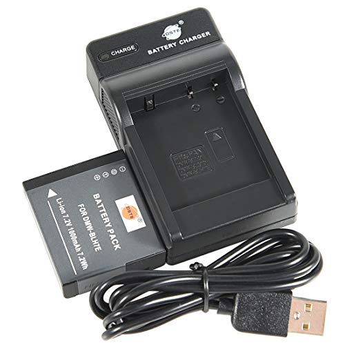 DSTE DMW-BLH7 Li-Ionen Batterie und Micro USB Ladegerät Anzug kompatibel mit Panasonic Lumix DMC-GM1 DMC-GM1D DMC-GM1K DMC-GM1KD DMC-GM1KEB DSTE DMW-BLH7 Li-Ionen Batterie und Micro USB Ladegerät Anzug kompatibel mit Panasonic Lumix DMC-GM1 DMC-GM1D DMC-GM1K DMC-GM1KD DMC-GM1KEB von DSTE