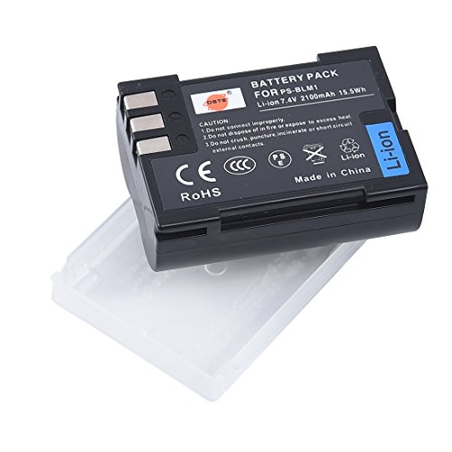 DSTE Ersatz Batterie Akku for Olympus BLM-1 C-5060 C-7070 C-8080 E-1 E-3 E-30 E-520 EVOLT E-300 EVOLT E-330 EVOLT E-500 EVOLT E-510 Kamera von DSTE