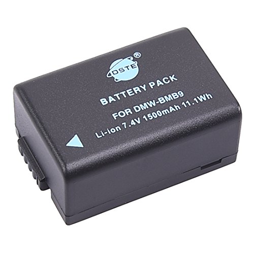 DSTE Ersatz Batterie Akku for Panasonic DMW-BMB9 Lumix DMC-FZ40 DMC-FZ45 DMC-FZ47 DMC-FZ48 DMC-FZ60 von DSTE
