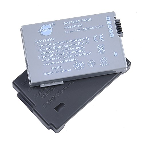 DSTE Ersatz Batterie Akku für Canon BP-208 DC10 DC19 DC20 DC21 DC22 DC40 DC50 DC51 DC95 DC100 DC200 DC201 DC210 DC211 DC220 DC230 Elura 100 FVM300 IXY DVS1 MVX1Si MVX430 MVX450 MVX460 Optura S1 VIXIA HR10 Kamera DSTE Ersatz Batterie Akku für Canon BP-208 DC10 DC19 DC20 DC21 DC22 DC40 DC50 DC51 DC95 DC100 DC200 DC201 DC210 DC211 DC220 DC230 Elura 100 FVM300 IXY DVS1 MVX1Si MVX430 MVX450 MVX460 Optura S1 VIXIA HR10 Kamera von DSTE