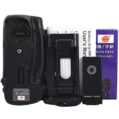 DSTE MB-D18 Batteriegriff mit Infrarot-Fernbedienung Kompatibel für Nikon D850 Digitalkamera von DSTE