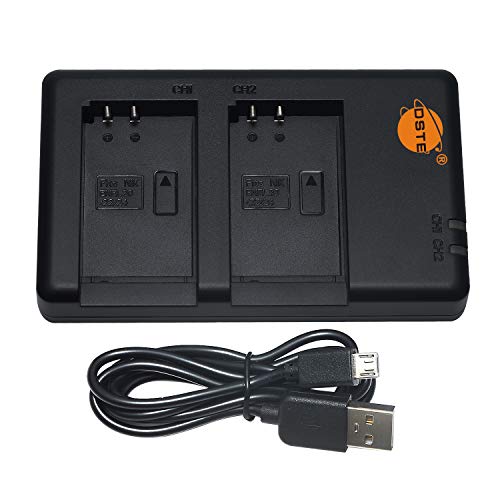 DSTE MH-27 MH-31 Batterie USB Dual Quick Ladegerät Compatible für EN-EL20,EN-EL22,EN-EL24,Coolpix A,Nikon 1 J1,Nikon 1 J2,Nikon 1 J3,Nikon 1 AW1,Nikon 1 S1,Nikon 1 V3,Nikon 1 J4,Nikon 1 S2,Nikon 1 J5 DSTE MH-27 MH-31 Batterie USB Dual Quick Ladegerät Compatible für EN-EL20,EN-EL22,EN-EL24,Coolpix A,Nikon 1 J1,Nikon 1 J2,Nikon 1 J3,Nikon 1 AW1,Nikon 1 S1,Nikon 1 V3,Nikon 1 J4,Nikon 1 S2,Nikon 1 J5 von DSTE