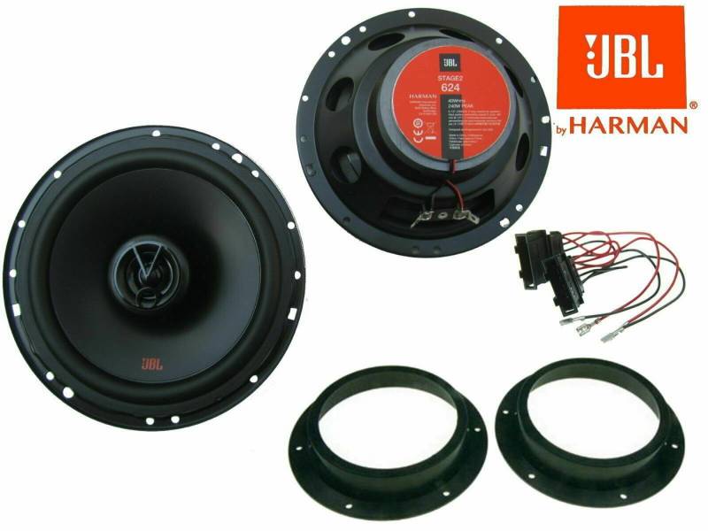 DSX JBL Einbau Set Tür für VW T6 T5 Bus Multivan ab 2003 bis 2020 Auto-Lautsprecher von DSX