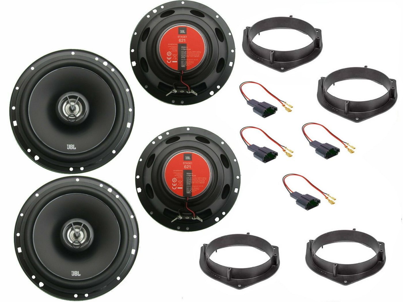 DSX JBL passend für Hyundai Bayon (BC3) 21-22 Lautsprecher Set Tür Front H Auto-Lautsprecher (140.00 W) von DSX