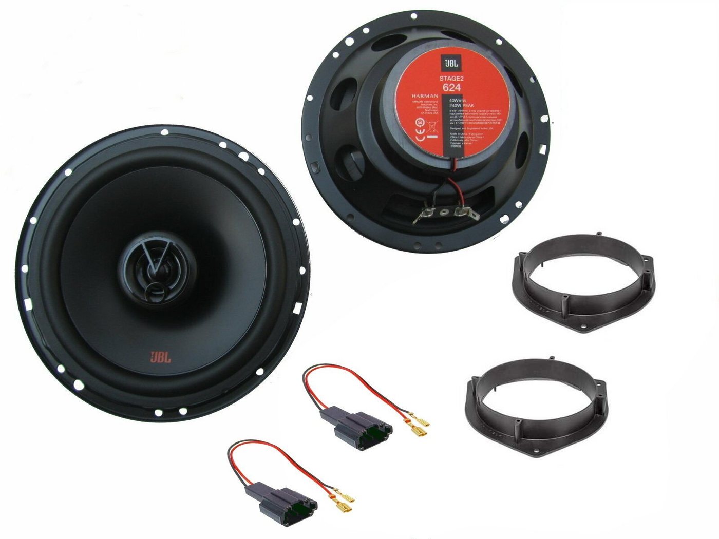 DSX JBL passend für Hyundai Bayon (BC3) 21-22 Lautsprecher Set Tür Front H Auto-Lautsprecher (80.00 W) von DSX