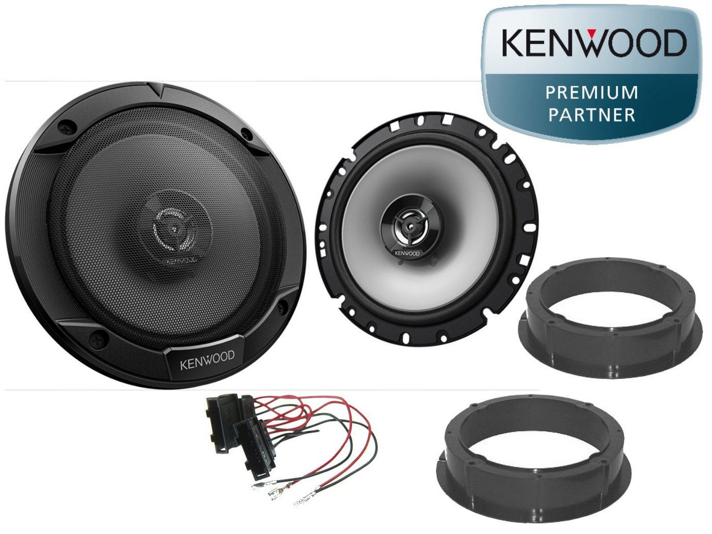 DSX Kenwood Lautsprecher Set passend für VW Lupo Auto-Lautsprecher (30 W) von DSX