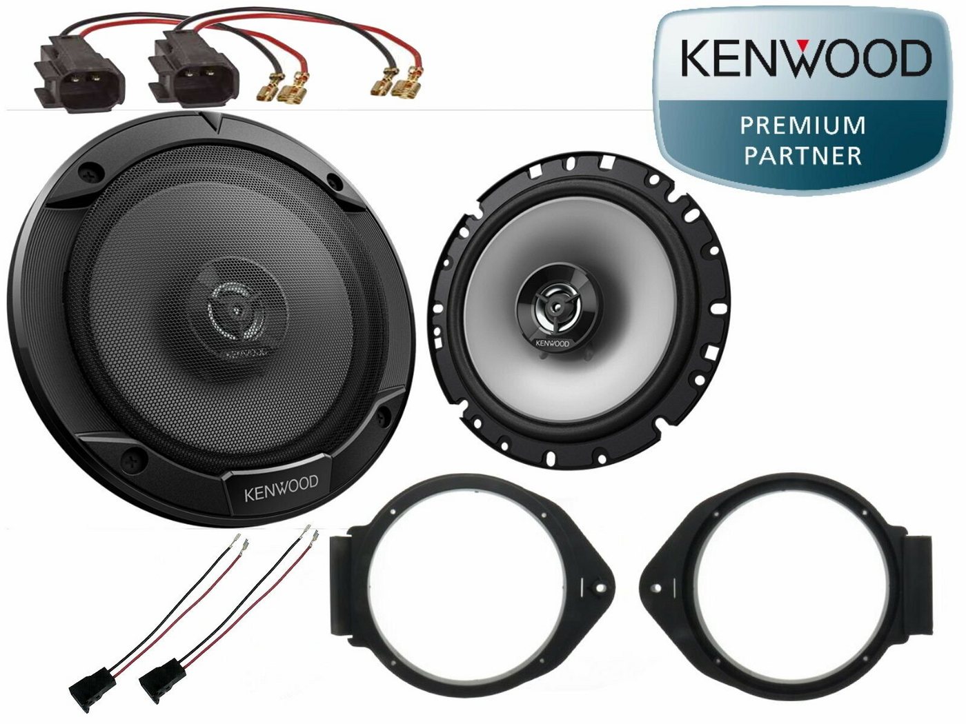DSX Kenwood passend für Opel Astra K Bj 2015-2021 Laut Auto-Lautsprecher (30 W) von DSX