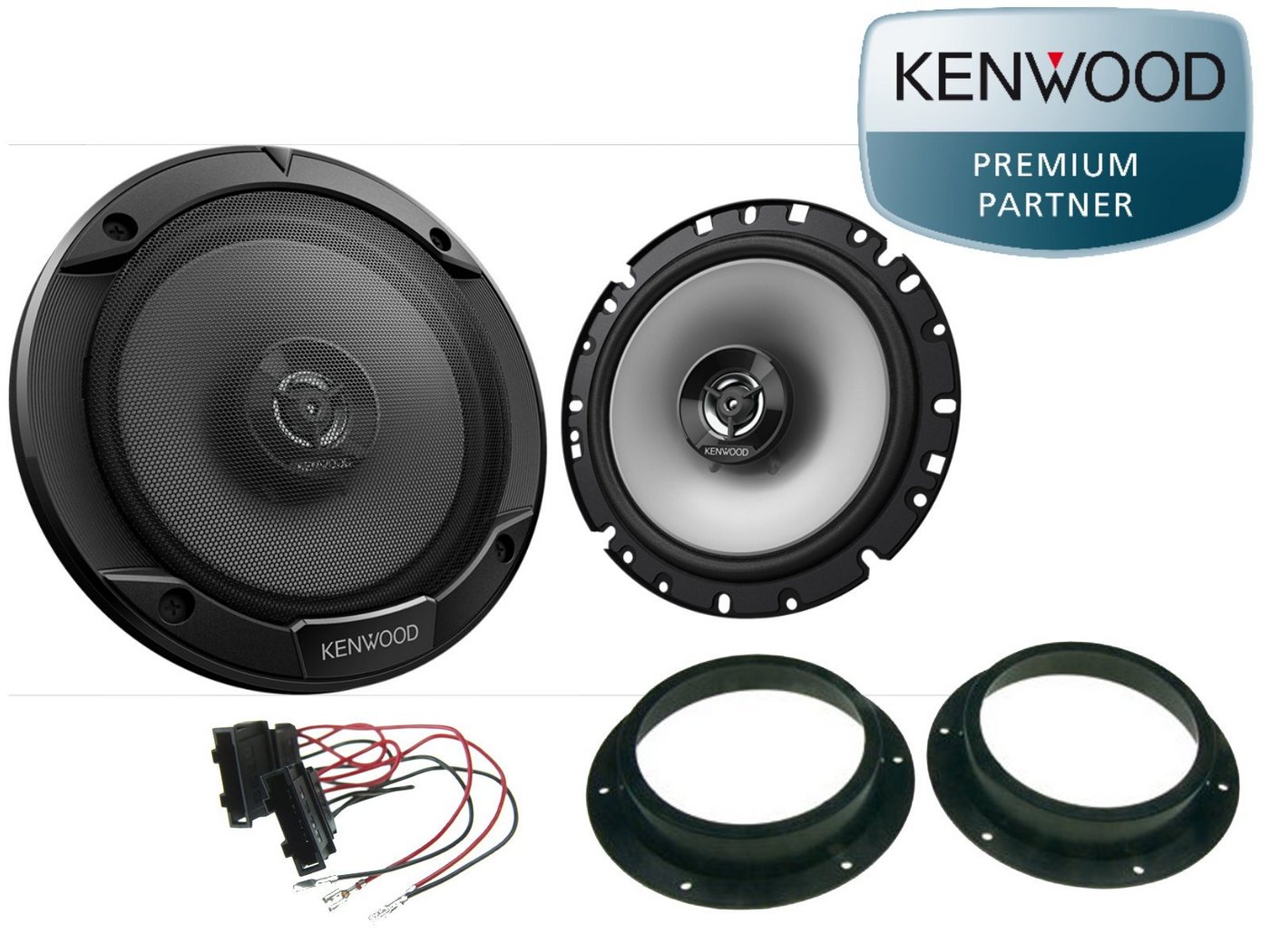 DSX Kenwood passend für VW Bus T6 Transporter Lautspre Auto-Lautsprecher (30 W) von DSX