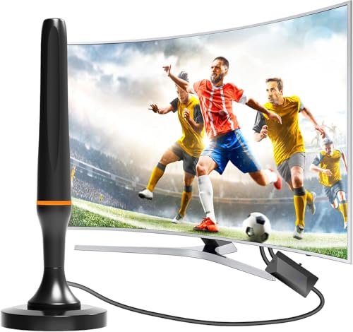 DVB-T2-Antenne, dvbt2 antenne mit verstärker innen,Fernsehkanäle mit hoher Definition und VHF/UHF/DAB-Signalen, die für alle Fernsehgeräte geeignet sind DVB-T2-Antenne, dvbt2 antenne mit verstärker innen,Fernsehkanäle mit hoher Definition und VHF/UHF/DAB-Signalen, die für alle Fernsehgeräte geeignet sind von DTB TECH