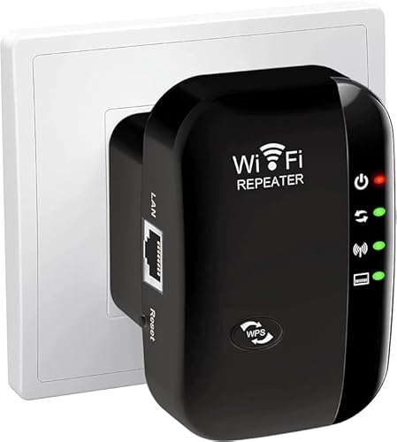 2025 WiFi-Extender, WiFi-Booster, WLAN-Extender-Booster deckt bis zu 3800 m² und 45 Geräte ab, Internet-Booster – mit Ethernet-Anschluss, schnelle Einrichtung, kabelloser Signalverstärker, UK-Stecker 2025 WiFi-Extender, WiFi-Booster, WLAN-Extender-Booster deckt bis zu 3800 m² und 45 Geräte ab, Internet-Booster – mit Ethernet-Anschluss, schnelle Einrichtung, kabelloser Signalverstärker, UK-Stecker von DTILDKN