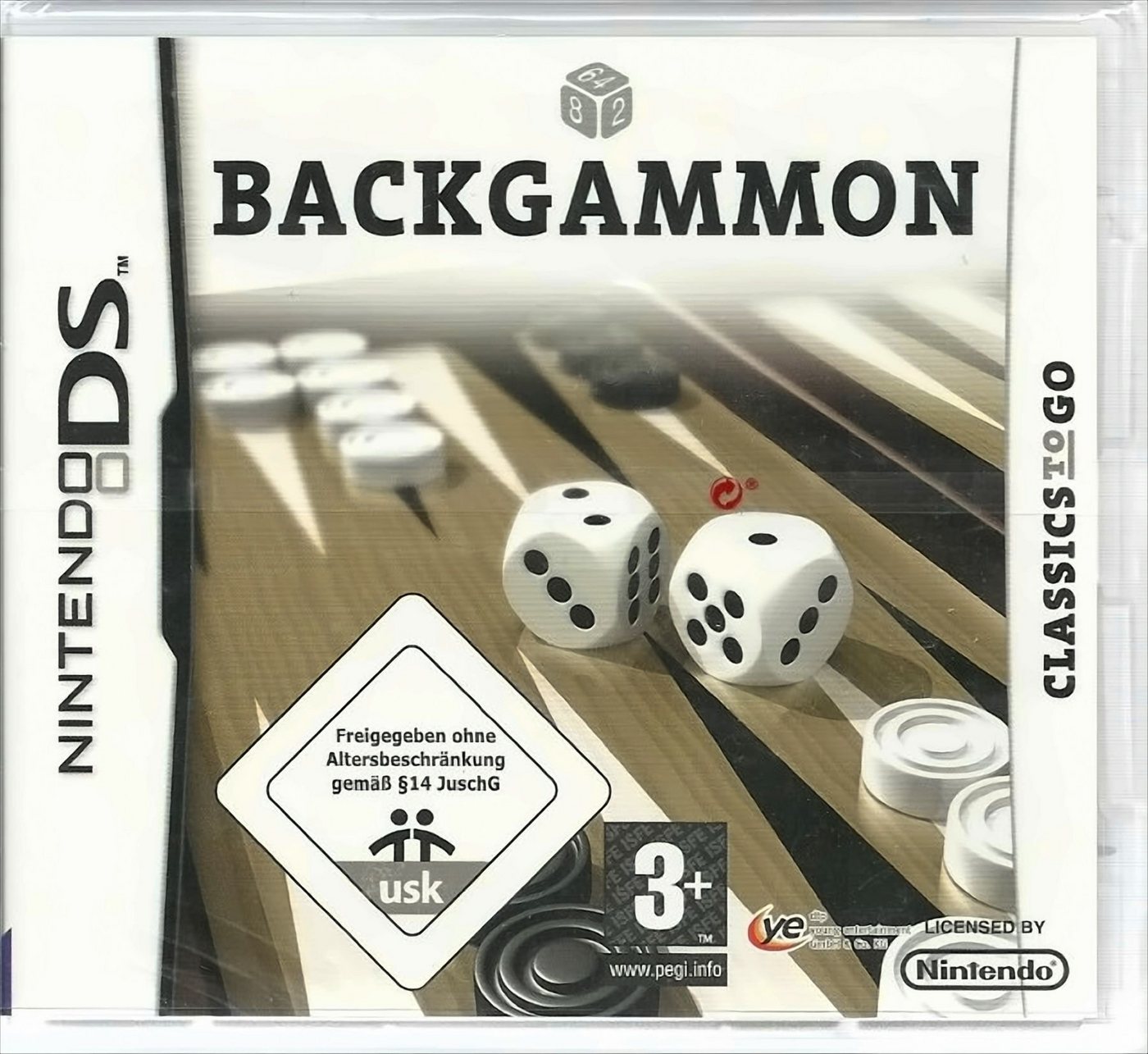 Backgammon Nintendo DS von DTP