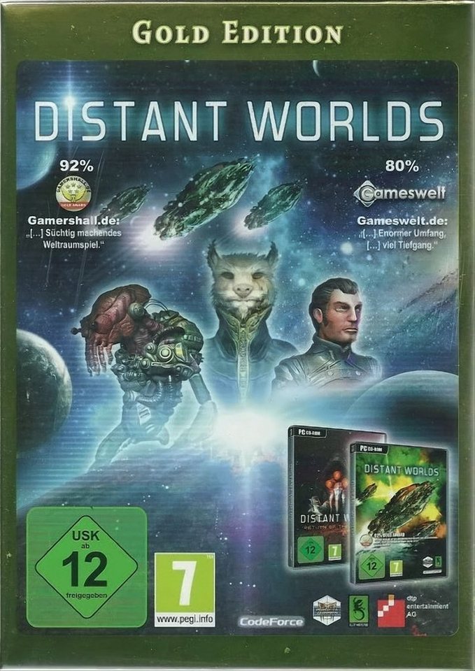 Distant Worlds - Gold Edition PC von DTP