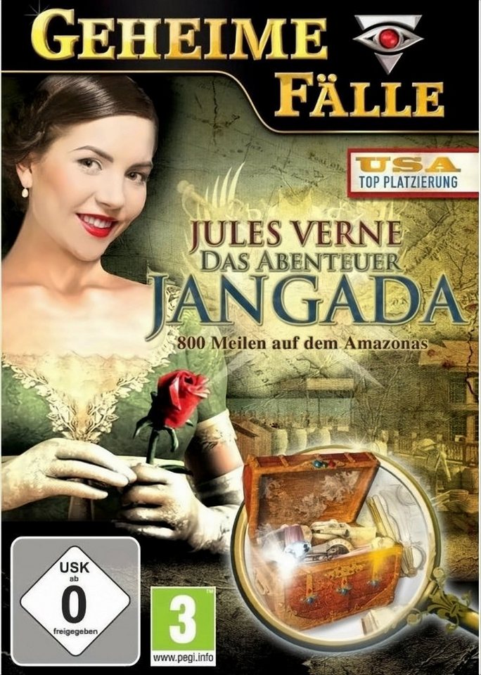 Geheime Fälle: Jules Verne - Das Abenteuer Jangada PC von DTP