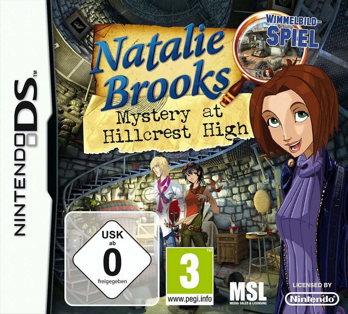 Natalie Brooks: Mystery At Hillcrest High Nintendo DS von DTP