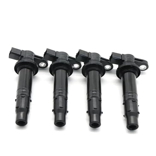 Ignition Coil F6T56772 Auto-Zündspulen passend für Yamaha XT1200Z Super Tenere 2010–2015, passend für Suzuki DF 40/50 Außenborder Zündungskabel(4PCS) von DTYBJN