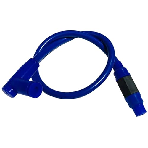 Ignition Coil Universal Motorrad Zündspule Zündkerze Power Kabel Für Dirt Bike ATV Roller Moped Zündkerze Zündungskabel(Blue) von DTYBJN