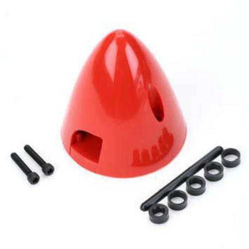 DU-BRO Spinner mit Kühllüftöffnung Kunststoff Produktabmessung, Ø: 57mm Rot DU-BRO Spinner mit Kühllüftöffnung Kunststoff Produktabmessung, Ø: 57mm Rot von DU-BRO