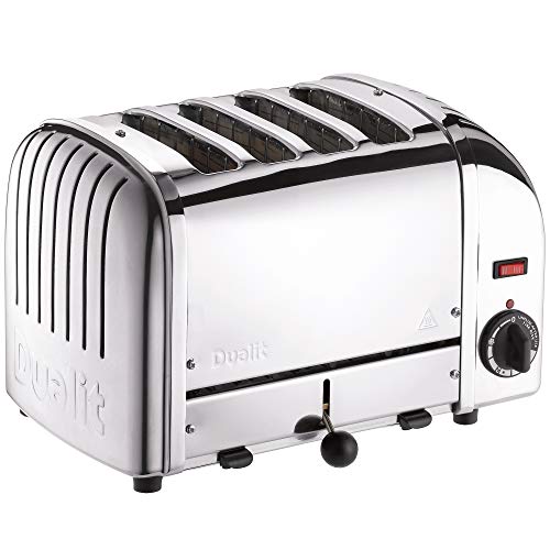 Dualit Edelstahl-Toaster, 4 Scheiben silber von DUALIT