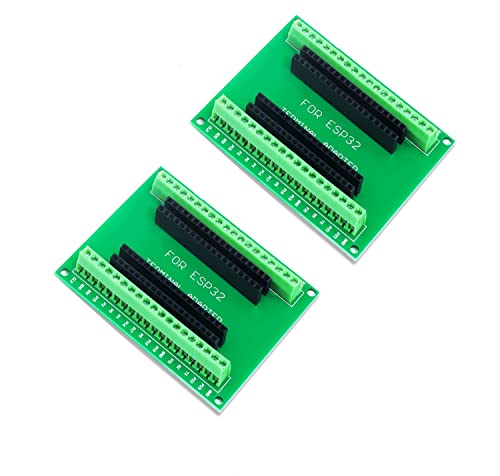 DUBEUYEW ESP32S Breakout Board GPIO 1 in 2 für 38PIN Wide Version ESP32 ESP-WROOM-32 Mikrocontroller Entwicklungsboard 2.4 GHz Dual Core WLAN WiFi + Bluetooth 2-in-1(2 Pcs DUBEUYEW ESP32S Breakout Board GPIO 1 in 2 für 38PIN Wide Version ESP32 ESP-WROOM-32 Mikrocontroller Entwicklungsboard 2.4 GHz Dual Core WLAN WiFi + Bluetooth 2-in-1(2 Pcs von DUBEUYEW