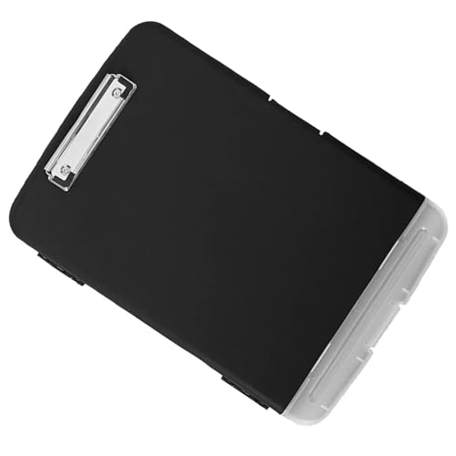 Klemmbretter aus Acryl, 2PCS Praktische Dokument Halter Lagerung Stehen A4 Schule Datei Ordner Boards for Schreiben for Unternehmen von DUBTEDHOU
