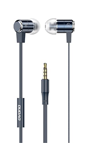 DUDAO In Ear Kopfhörer Headset mit Fernbedienung und Mikrofon 3,5 mm Miniklinke Langlebig Stereo-Ohrhörer mit Kabel Ear Kopfhörer Kompatibel mit Samsung Huawei andere Geräte mit 3,5-mm-Klinke von DUDAO