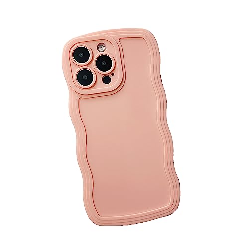 DUDUXI Entworfen für iPhone 14 Pro Max Case, Silikon Ultra Slim Shockproof Phone Case mit weichem Anti-Scratch Microfiber Lining, [Enhanced Camera Protection] 6,7 Zoll (Rosa) von DUDUXI