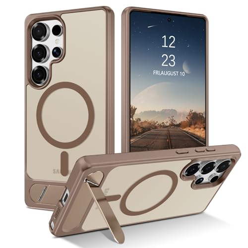 DUEDUE Schutzhülle für Samsung Galaxy S25 Ultra, Samsung S25 Ultra, magnetisch, kompatibel mit Magsafe, schützende Schutzhülle mit Ständer, stoßfeste Handyhülle für Galaxy S25 Ultra 17,5 cm, Desert DUEDUE Schutzhülle für Samsung Galaxy S25 Ultra, Samsung S25 Ultra, magnetisch, kompatibel mit Magsafe, schützende Schutzhülle mit Ständer, stoßfeste Handyhülle für Galaxy S25 Ultra 17,5 cm, Desert von DUEDUE