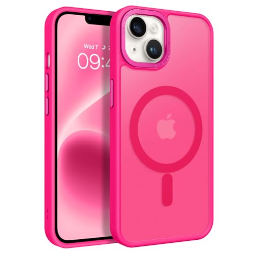 DUEDUE für iPhone13 Hülle Mag-Safe, Hülle iPhone 14 Handyhülle Mag-Safe Kamerahalterung Stoßfeste Schutzhülle Magnetische Soft Silikon TPU für iPhone 13/14 Hülle Magnetische 6.1" Rose Rot DUEDUE für iPhone13 Hülle Mag-Safe, Hülle iPhone 14 Handyhülle Mag-Safe Kamerahalterung Stoßfeste Schutzhülle Magnetische Soft Silikon TPU für iPhone 13/14 Hülle Magnetische 6.1" Rose Rot von DUEDUE