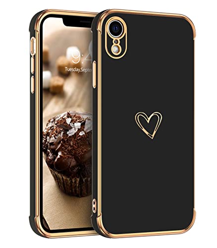 DUEDUE für iPhone XR Hülle, Hülle iPhone XR Handyhülle Silikon Stoßfeste Schutzhülle Soft Silikon TPU für iPhone XR Hülle Silikon 6.1" Schwarz DUEDUE für iPhone XR Hülle, Hülle iPhone XR Handyhülle Silikon Stoßfeste Schutzhülle Soft Silikon TPU für iPhone XR Hülle Silikon 6.1" Schwarz von DUEDUE