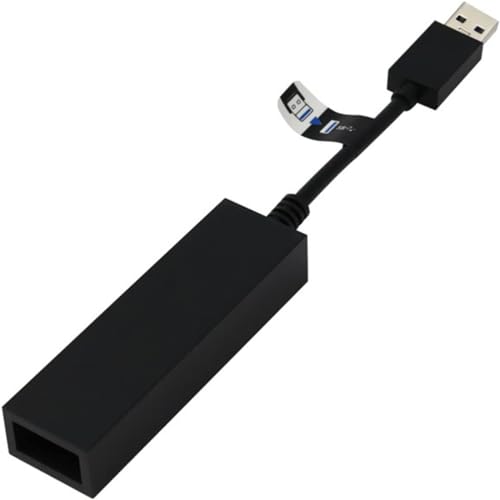 DUEQID PS5 VR Kamera Adapter USB3.0, PS4 PS VR Konverter Kabel Kompatibel mit PS5 Konsole, PS4 Kamera zu PS5 Konsole VR Spielkonsole Zubehör von DUEQID