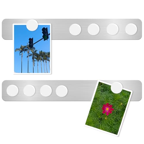 DUJEQM Magnettafel Memoboard Magnetwand Magnetstreifen Selbstklebend, 30.77 x 4.77cm Magnetleiste Magnetboard Edelstahl Pinnwand Magnetisch Magnettafeln mit 10 Weiß Magnete für Fotos Dokumente 2 Stück DUJEQM Magnettafel Memoboard Magnetwand Magnetstreifen Selbstklebend, 30.77 x 4.77cm Magnetleiste Magnetboard Edelstahl Pinnwand Magnetisch Magnettafeln mit 10 Weiß Magnete für Fotos Dokumente 2 Stück von DUJEQM