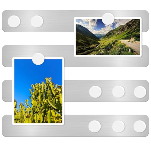 DUJEQM Magnettafel Memoboard Magnetwand Magnetstreifen Selbstklebend, 30.77 x 4.77cm Magnetleiste Magnetboard Edelstahl Pinnwand Magnetisch Magnettafeln mit 10 Weiß Magnete für Fotos Dokumente 4 Stück DUJEQM Magnettafel Memoboard Magnetwand Magnetstreifen Selbstklebend, 30.77 x 4.77cm Magnetleiste Magnetboard Edelstahl Pinnwand Magnetisch Magnettafeln mit 10 Weiß Magnete für Fotos Dokumente 4 Stück von DUJEQM
