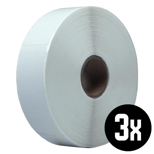 DULA Compatible Zebra Labels 23x42mm - 1200 Etiketten je Rolle - Kern 25mm - Weiss - Permanent - 3 Rolle DULA Compatible Zebra Labels 23x42mm - 1200 Etiketten je Rolle - Kern 25mm - Weiss - Permanent - 3 Rolle von DULA