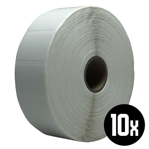 DULA Compatible Zebra Labels 31x22mm - 2780 Etiketten je Rolle - Kern 25mm - Weiss - Permanent - 10 Rolle DULA Compatible Zebra Labels 31x22mm - 2780 Etiketten je Rolle - Kern 25mm - Weiss - Permanent - 10 Rolle von DULA