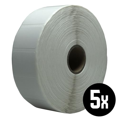 DULA Compatible Zebra Labels 31x22mm - 2780 Etiketten je Rolle - Kern 25mm - Weiß - Permanent - 5 Rolle DULA Compatible Zebra Labels 31x22mm - 2780 Etiketten je Rolle - Kern 25mm - Weiß - Permanent - 5 Rolle von DULA