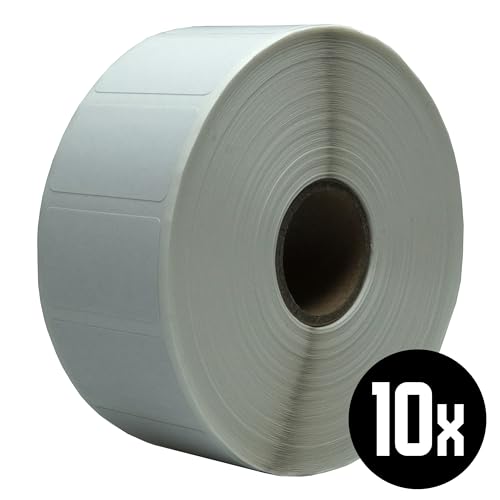 DULA Compatible Zebra Labels 32x19mm - 2000 Etiketten je Rolle - Kern 25mm - Weiß - Permanent - 10 Rolle DULA Compatible Zebra Labels 32x19mm - 2000 Etiketten je Rolle - Kern 25mm - Weiß - Permanent - 10 Rolle von DULA