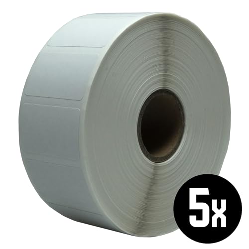 DULA Compatible Zebra Labels 32x19mm - 2000 Etiketten je Rolle - Kern 25mm - Weiß - Permanent - 5 Rolle DULA Compatible Zebra Labels 32x19mm - 2000 Etiketten je Rolle - Kern 25mm - Weiß - Permanent - 5 Rolle von DULA