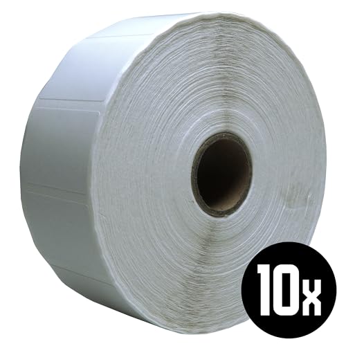 DULA Compatible Zebra Labels 38x25mm - 2580 Etiketten je Rolle - Kern 25mm - Weiß - Permanent - 10 Rolle DULA Compatible Zebra Labels 38x25mm - 2580 Etiketten je Rolle - Kern 25mm - Weiß - Permanent - 10 Rolle von DULA