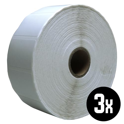 DULA Compatible Zebra Labels 38x25mm - 2580 Etiketten je Rolle - Kern 25mm - Weiß - Permanent - 3 Rolle DULA Compatible Zebra Labels 38x25mm - 2580 Etiketten je Rolle - Kern 25mm - Weiß - Permanent - 3 Rolle von DULA