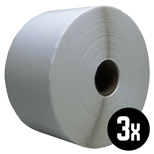 DULA Compatible Zebra Labels 57x102mm - 700 Etiketten je Rolle - Kern 25mm - Weiß - Permanent - 3 Rolle DULA Compatible Zebra Labels 57x102mm - 700 Etiketten je Rolle - Kern 25mm - Weiß - Permanent - 3 Rolle von DULA