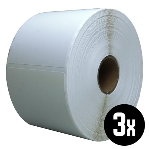 DULA Compatible Zebra Labels 57x51mm - 1000 Etiketten je Rolle - Kern 25mm - Weiß - Permanent - 3 Rolle DULA Compatible Zebra Labels 57x51mm - 1000 Etiketten je Rolle - Kern 25mm - Weiß - Permanent - 3 Rolle von DULA