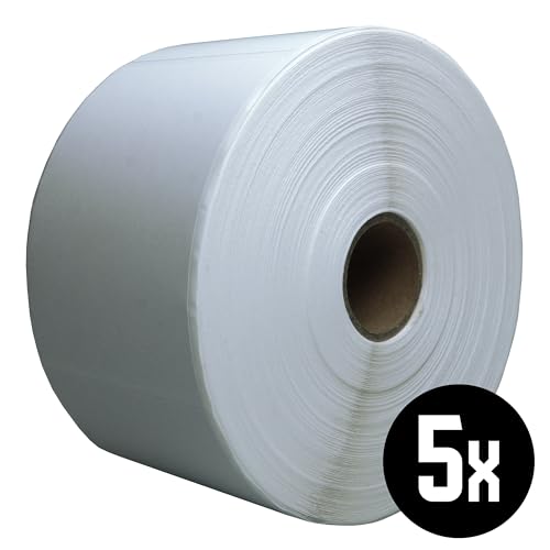 DULA Compatible Zebra Labels 57x76mm - 930 Etiketten je Rolle - Kern 25mm - Weiß - Permanent - 5 Rolle DULA Compatible Zebra Labels 57x76mm - 930 Etiketten je Rolle - Kern 25mm - Weiß - Permanent - 5 Rolle von DULA